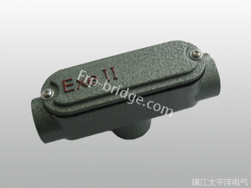 防爆穿線後蓋三(sān)通穿線盒生産租(zū)賃廠家