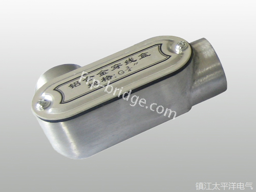 鋁合金左彎穿(chuān)線盒